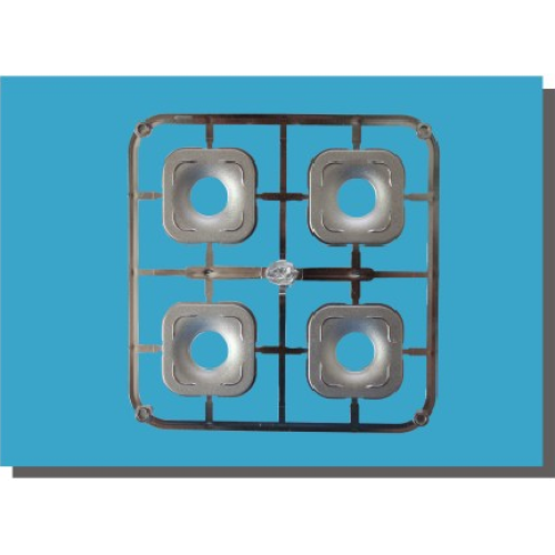 Electronic book shell plating processing